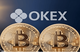 殴易OKB交易所软件界面示意图
